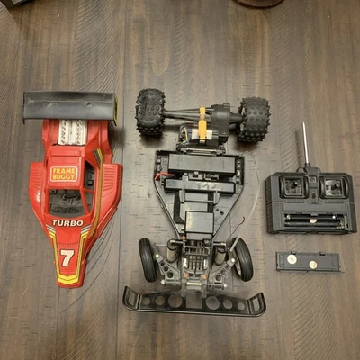 Vintage Radio Shack Red Arrow Buggy Radio Controlled Car Parts Only- No Battery - Image 1 of 4