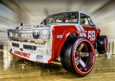 Rally Rez Me Datsun Bre (1/16 Traxxas Rally in heavy chrome) - Изображение 1 из 4