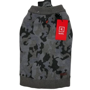 Reddy Size XL (20”-24”) Camo Warm Winter Knit Dog Sweater NWT - Picture 1 of 4