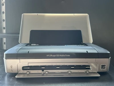 HP Officejet 100 Mobile Printer – Portable Inkjet, Bluetooth/USB – Tested - Image 1 of 4