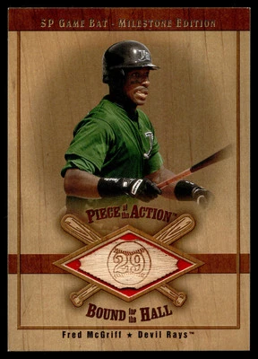 2001 SP Game Bat Milestone #B-FM Fred McGriff Bound for the Hall - Image 1 of 2