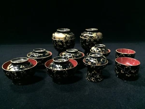 R1602 / Piezas de decoración de muñeca HINA / OKIMONO / Vintage japonés - Imagen 1 de 10