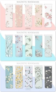 15 Pieces Bookmarks, Magnetic Bookmarks for Women, Page Markers for Students Tea - Bild 1 von 5
