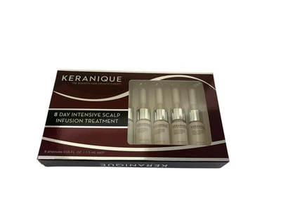 TRATAMIENTO INTENSIVO PARA INFUSIÓN DE CUERO CABELLUDO KERANIQUE 8 DÍAS - ¡NUEVO SELLADO! Foto 1 de 2