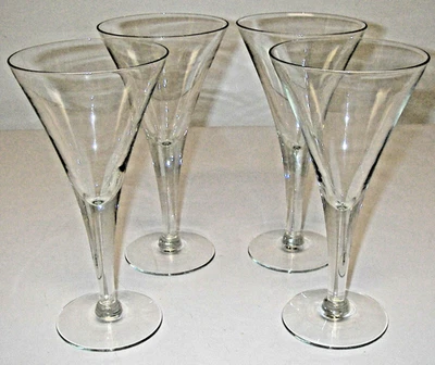 4 tallos de martini de licor de cóctel vajilla de vidrio transparente 8 oz 7 5/8" h Foto 1 de 3