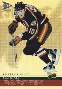 2001-02 McDonald's Pacific Hockey #20 Marian Gaborik Minnesota Wild