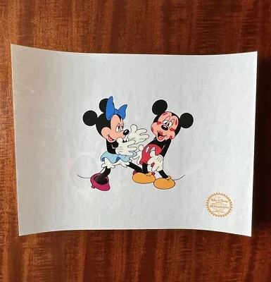 Disney CEL - Edición Limitada Serigrafía: “Fiesta Sorpresa de Mickey” RARA Impresión de Celofán Foto 1 de 3