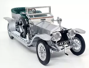 Franklin 1/24 - Rolls Royce Silver Ghost 1907 Silver Diecast Scale Model Car - Picture 1 of 9