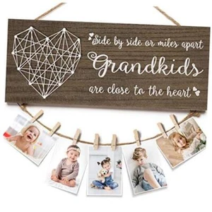 Best Grandma Gifts Mothers Day Gifts for Grandma Picture Frame, Walnut Brown - Picture 1 of 8