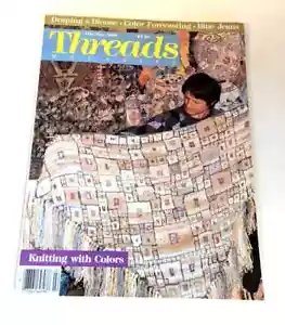 Rare February March 1986 Threads Magazine - Imagen 1 de 1