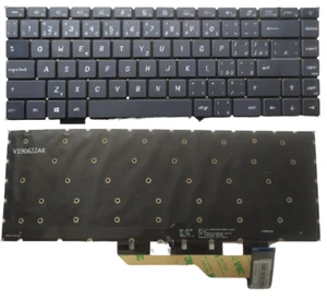 CZECH QWERTY Keyboard MSI Prestige 15 A10SC-219CN A10SC-220CN Backlit V190622AK - Afbeelding 1 van 1