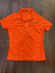 NIke Golf Tour Performance Women's Large Miami Dri Fit Polo Shirt - Picture 1 of 7
