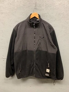 Snozu Jacket Performance Fleece Men’s Size 2XL Black Full Zip Windproof Outdoor - Picture 1 of 7