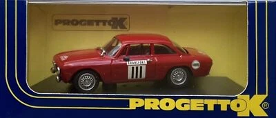 1/43 Progetto K PK 2057 Alfa Romeo Giulia GTA 1967 Monte Carlo Rally #111 - Image 1 of 4