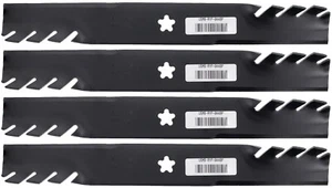 4 USA Mower Blades® fit AYP® 12784 127842 134148 138407 138497 138970 38" Deck - Picture 1 of 6