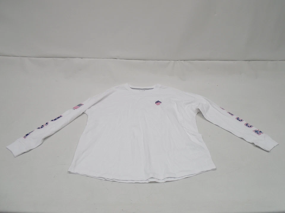 VOLCOM H3602200 USST MENS LONG SLEEVE TEE SHIRT WHITE MEDIUM