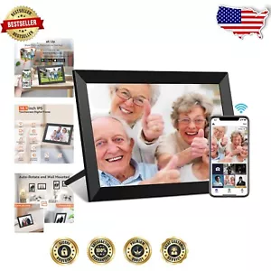 Smart 10.1 Inch Photo Frame with 8GB Memory & Touch Screen for Easy Sharing - Picture 1 of 8