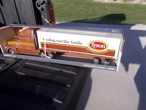 NIB NYLINT SEMI TRUCK Tractor Trailer TYSON Foods Promotional - Picture 1 of 9