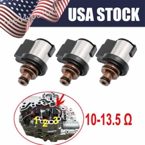 TR580 690 TCC Lock-Up Solenoid Set of 3 for Subaru Crosstrek Forester Legacy - Picture 1 of 12