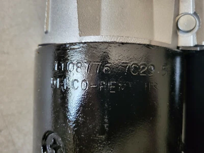 Delco Remy Starter Caprice, Chevelle, Corvette 1975-1976 OEM # 1108776 7C29 Foto 1 de 4