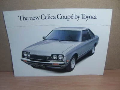 New Celica Coupe by Toyata c1978 eight-page Sales Brochure - Image 1 of 4
