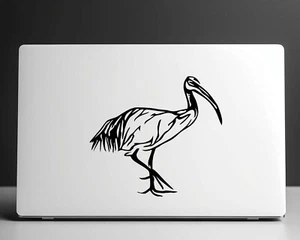 Ibis Vinyl Decal - Quirky Design for Bin Chicken Lovers - Silhouette Sticker - Picture 1 of 41