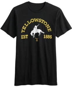 Camisa Yellowstone TV Dutton Ranch Bronco Camiseta Hombre Camiseta Black Paramont XL 2XL - Imagen 1 de 6