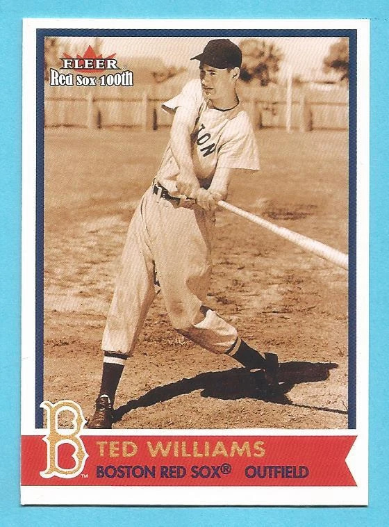 2001 FLEER RED SOX 100th ANNIVERSARY Complete Your Set / You Pick The Cards - Image 1 of 1