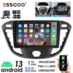 32G Android 13 Carplay Autoradio GPS Navi +KAM Für Ford Transit Custom 2013-2021 - Bild 1 von 16