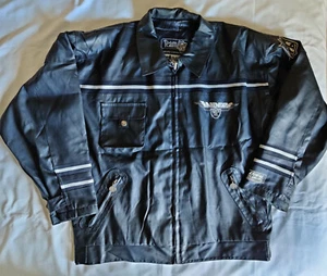 Chaqueta de fútbol americano vintage Campri Teamline oficial 1993 de los Raiders de la NFL, talla L - Imagen 1 de 11