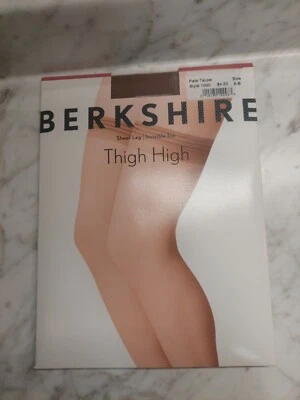 Medias Berkshire Pierna Transparente Muslo Alto Punta Invisible Taupe Pálido Talla A B 1590 Foto 1 de 4