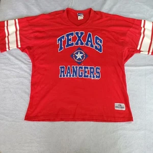 Vintage Texas Rangers Bike Authentic Gear Red Men's Size XXL MLB Made in USA  - Picture 1 of 7