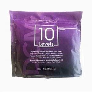 DCM 10 Levels Lightening Powder Bleach 500g - FREE P&P