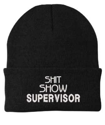 SHiiT SHOW SUPERVISOR Beanie 7 色 Shitshow — 第 1/3 张图片