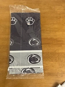 Penn State Nittany Lions Plastic Tablecloth 54" x 108" Penn State Tableware - Picture 1 of 2