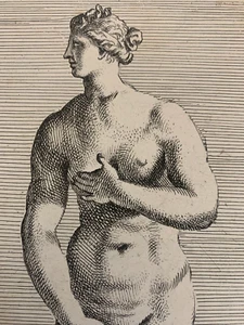 Portrait Nu Femme Mythologie Divinité Bacchus Ange Satyre Nymphe Déesse - Foto 1 di 10