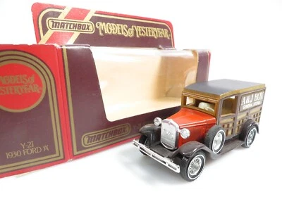 Matchbox Models of Yesteryear Y-21 1930 Ford A A&J Box #9149 - Bild 1 von 4