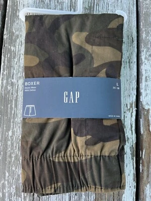 GAP мужской большой 35-36 камуфляж боксера шорты ~ новый с Ярлыками - Изображение 1 из 4