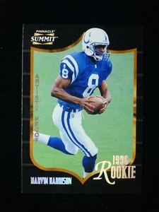 1996 Pinnacle Summit Marvin Harrison #174 RC Rookie Artist Proof. Rare - Picture 1 of 2