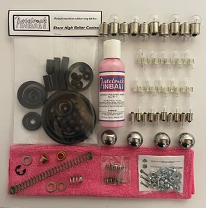2001 Stern High Roller Casino Pinball Machine Maintenance Tune Up Kit - Picture 1 of 3