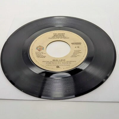 The Doobie Brothers "Real Love" 1980 Warner Bros WBS49503 7" 45 - Image 1 of 4