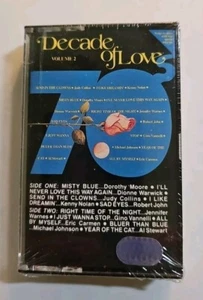 Decade Of Love Volume 2 Cassette SEALED Era Eric Carmen Robert John VTG - Picture 1 of 4