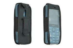 caseroxx Leather-Case with belt clip compatible with Nokia 225 4G (2024) made fr - Picture 1 of 4