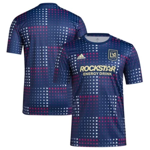 Adidas MLS Men's Los Angeles FC 2022 Americana Pre-Match Jersey - Picture 1 of 9