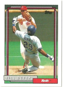BILL DORAN CINCINNATI REDS #136 - TOPPS GOLD WINNER NM-MT 1992 - Picture 1 of 2