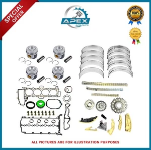 ENGINE REBUILD KIT FOR LAND ROVER JAGUAR E-PACE, F-PACE, XE & XF 2.0 204DTD - Picture 1 of 4