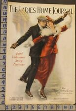 1915 SPORT ICE SKATE DANCE ROMANCE LOVE COVER FOOD SNIDER KETCHUP AD RK16