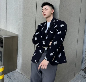 Blazer THOM BROWNE Algodón Gales y Tortugas Talla 4 Color Azul Marino Nuevo sin Etiquetas - Imagen 1 de 10