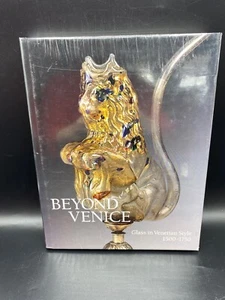 Art Glass book "Beyond Venice" glass in Venetian style, Corning Museum, MINT - Imagen 1 de 8