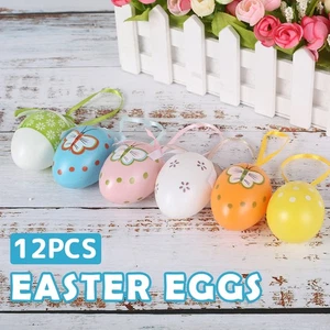 Easter Eggs Colorful Speckled Decorating Bonnets Craft DIY Kids Painting stEJq - Picture 1 of 9